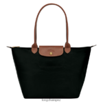 Women Black Longchamp Le Pliage Original Tote bag Bags L0640838