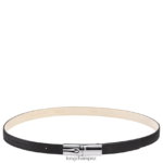 Women Black Longchamp Roseau belt Accessories L06408909
