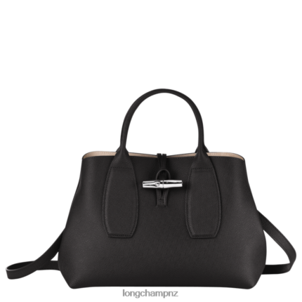 Women Black Longchamp Roseau Handbag Bags L06408103