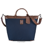 Women Blue Longchamp Boxford Travel bag Bags L06408764
