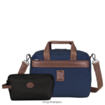 Women Blue Longchamp Boxford Travel bag Bags L06408776 - Image 4