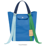Women Blue Longchamp Le Pliage Re-Play Tote bag Bags L0640850