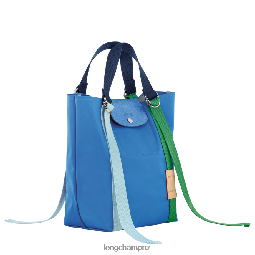 Women Blue Longchamp Le Pliage Re-Play Tote bag Bags L0640850 - Image 3