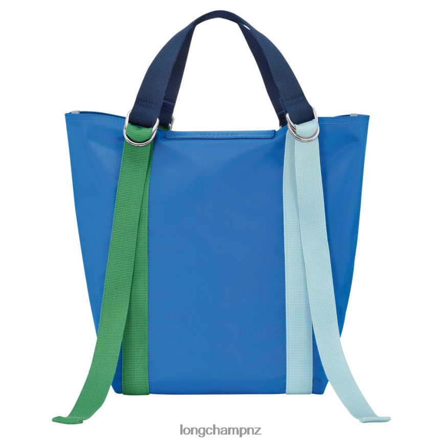 Women Blue Longchamp Le Pliage Re-Play Tote bag Bags L0640850 - Image 4