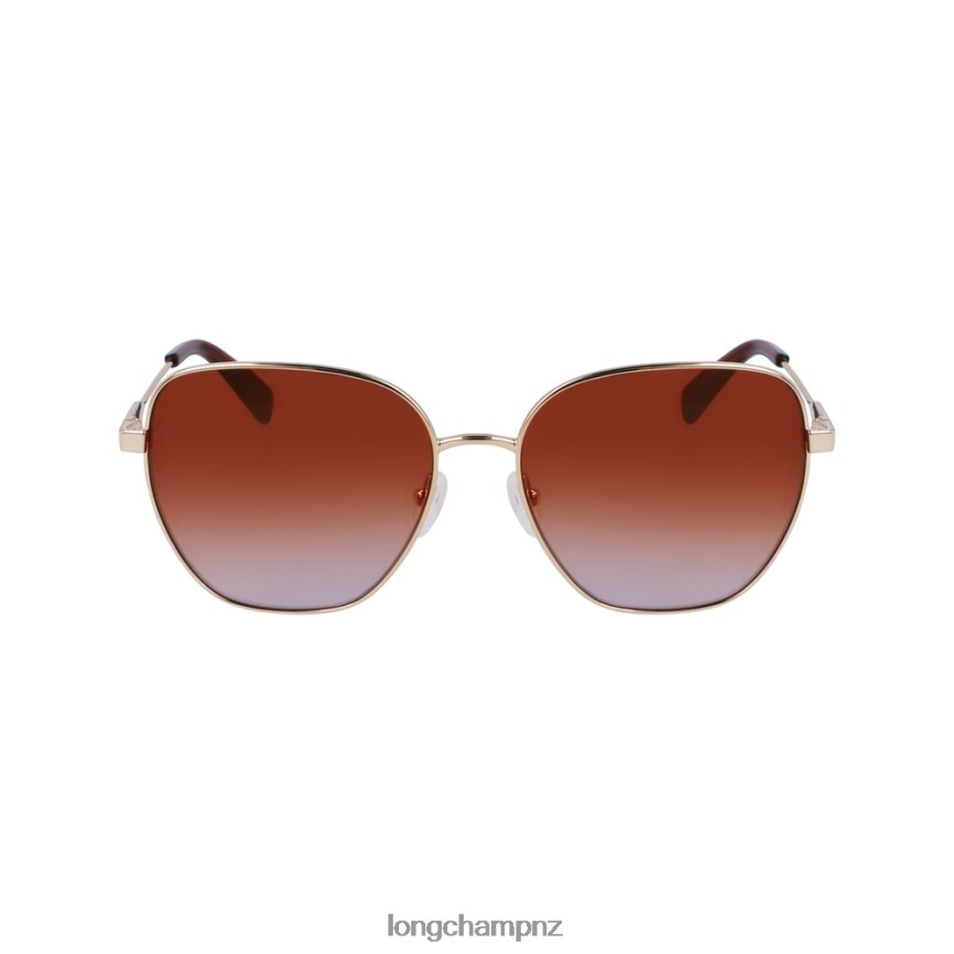 Women Brick Longchamp Spring/Summer Collection 2023 Sunglasses Accessories L0640814 - Image 1