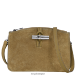 Women Bronze Longchamp Roseau Crossbody bag Bags L06408257
