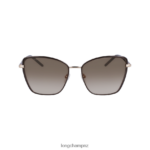 Women Brown/Khaki Longchamp Spring/Summer Collection 2023 Sunglasses Accessories L06408888