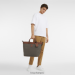 Women Brown Longchamp Boxford Travel bag Bags L06408763 - Image 2