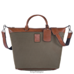 Women Brown Longchamp Boxford Travel bag Bags L06408763