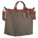 Women Brown Longchamp Boxford Travel bag Bags L06408763 - Image 3