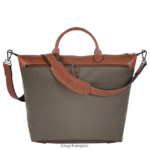 Women Brown Longchamp Boxford Travel bag Bags L06408763 - Image 4