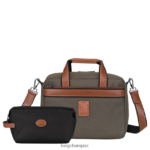 Women Brown Longchamp Boxford Travel bag Bags L06408775 - Image 4
