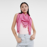 Women Candy Longchamp Spring/Summer 2023 Collection Shawl Accessories L06408980 - Image 2