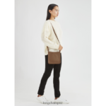 Women Caramel Longchamp Le Foulonne Crossbody bag Bags L06408275 - Image 2
