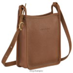 Women Caramel Longchamp Le Foulonne Crossbody bag Bags L06408275 - Image 3