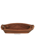 Women Caramel Longchamp Le Foulonne Crossbody bag Bags L06408281 - Image 5