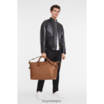 Women Caramel Longchamp Le Foulonne Travel bag Bags L06408829 - Image 2