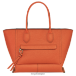 Women Carot Longchamp Mailbox Handbag Bags L06408174