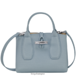 Women Cloud Blue Longchamp Roseau Handbag Bags L06408115