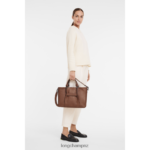 Women Cognac Longchamp 3D Handbag Bags L06408185 - Image 2