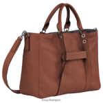 Women Cognac Longchamp 3D Handbag Bags L06408185 - Image 3