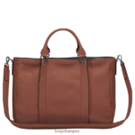 Women Cognac Longchamp 3D Handbag Bags L06408185 - Image 4