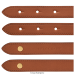 Women Cognac Longchamp Box-Trot belt Accessories L06408954 - Image 4