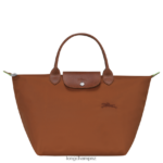 Women Cognac Longchamp Le Pliage Green Handbag Bags L0640842