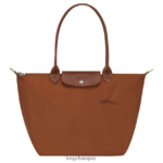 Women Cognac Longchamp Le Pliage Green Tote bag Bags L06408404