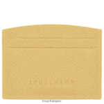 Women Corn Longchamp Roseau Card holder Leather Goods L06408638 - Image 2