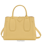 Women Corn Longchamp Roseau Handbag Bags L06408105 - Image 4