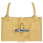 Women Corn Longchamp Roseau Handbag Bags L06408105 - Image 7