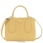 Women Corn Longchamp Roseau Handbag Bags L06408113 - Image 4