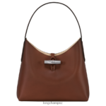 Women Ebony Longchamp Roseau Hobo bag Bags L06408365