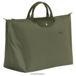 Women Forest Longchamp Le Pliage Green Travel bag Bags L06408787 - Image 3