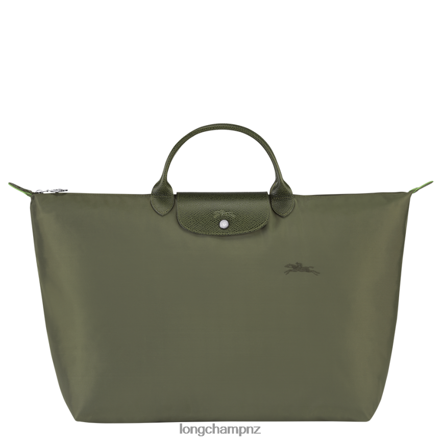 Women Forest Longchamp Le Pliage Green Travel bag Bags L06408787 - Image 1