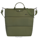 Women Forest Longchamp Le Pliage Green Travel bag expandable Bags L06408801
