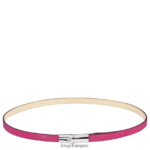 Women Fuchsia Longchamp Roseau belt Accessories L06408915