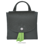 Women Graphite Longchamp Le Pliage Green Backpack Bags L06408437 - Image 4