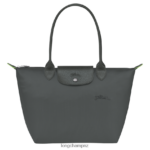 Women Graphite Longchamp Le Pliage Green Tote bag Bags L06408411