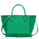 Women Grass/Green Light Longchamp Mailbox Handbag Bags L06408162 - Image 3