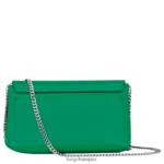 Women Grass/Green Light Longchamp Roseau Clutch Leather Goods L06408248 - Image 4