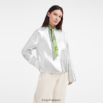Women Grass/Green Light Longchamp Spring/Summer 2023 Collection Bandeau Accessories L064081026 - Image 4