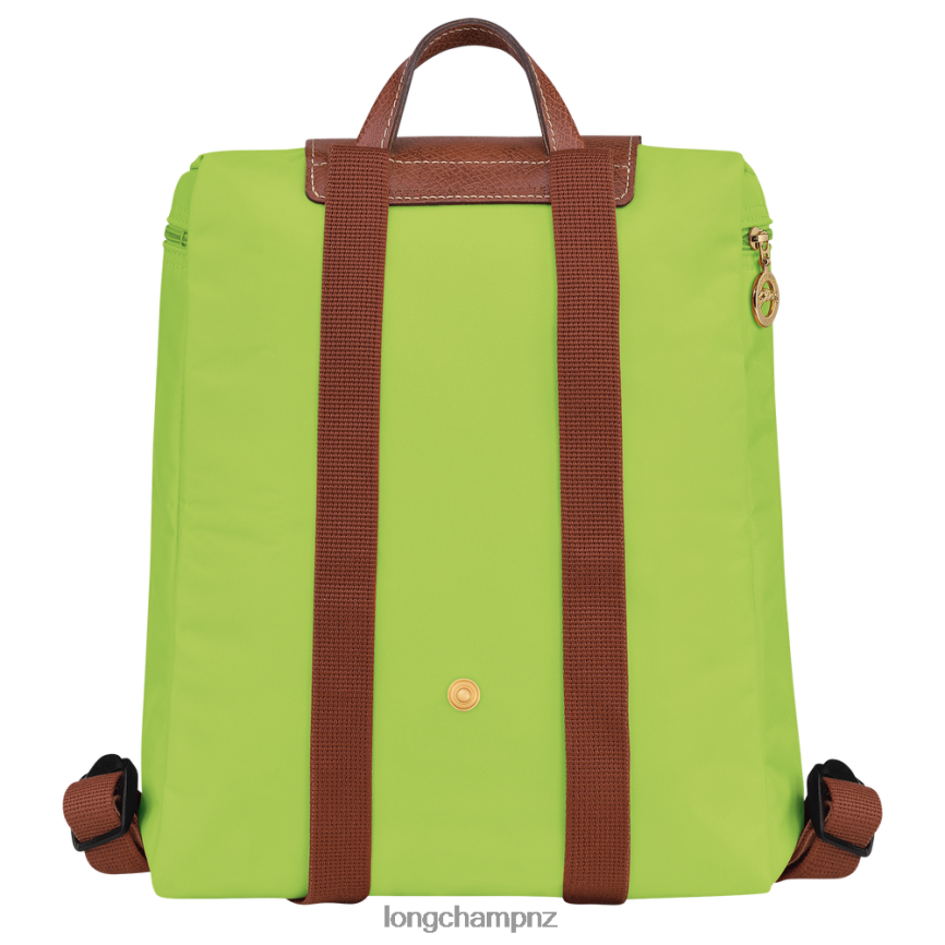Women Green Light Longchamp Le Pliage Original Backpack Bags L06408442 - Image 3