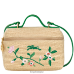 Women Green Longchamp Le Panier Pliage Vanity Bags L06408216