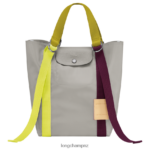 Women Grey Longchamp Le Pliage Re-Play Tote bag Bags L0640849
