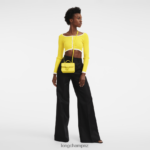 Women Lemon Longchamp Box-Trot Crossbody bag Bags L06408241 - Image 2