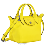 Women Lemon Longchamp Le Pliage Xtra Handbag Bags L06408146 - Image 3