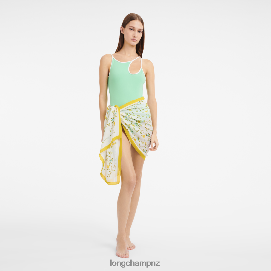 Women Lemon Longchamp Spring/Summer 2023 Collection Stole Accessories L06408997 - Image 3