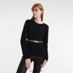 Women Natural Longchamp Roseau belt Accessories L06408910 - Image 2